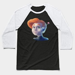 space girl Baseball T-Shirt